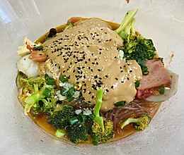 月子版冒菜的做法
