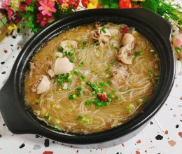 酸萝卜老鸭粉丝汤的做法