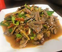 家庭版泡椒鸡杂的做法