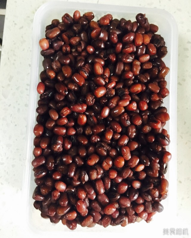 蜜红豆的做法
