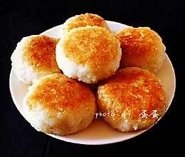 糯米鲜肉塌饼的做法