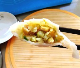 白菜豆腐水饺的做法