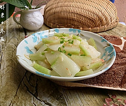 虾米炒冬瓜#我要上首页清爽家常菜#的做法