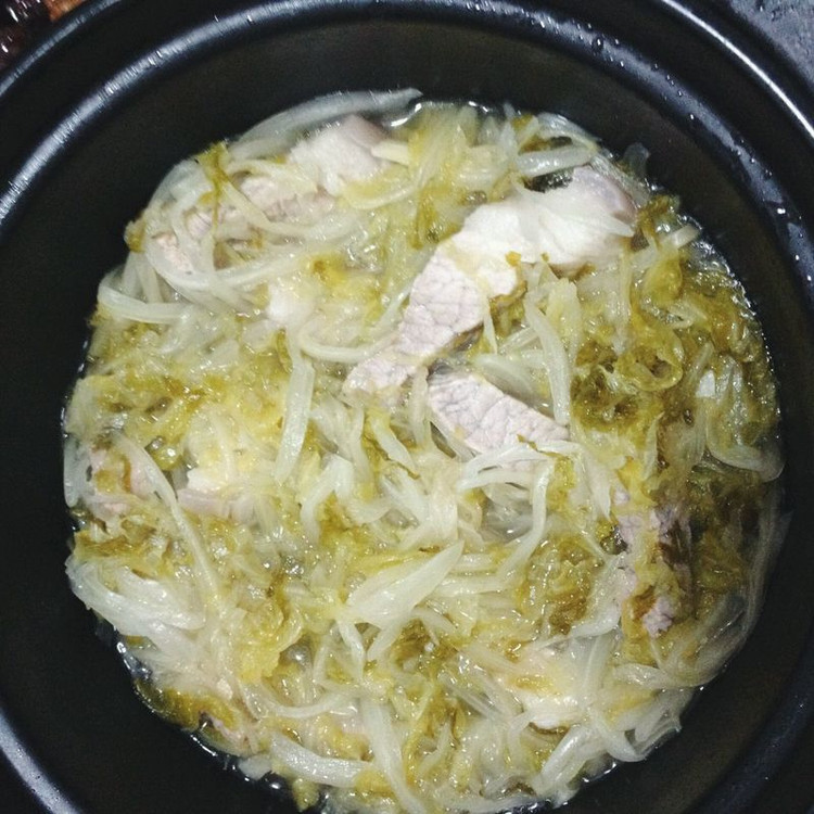 酸菜白肉的做法