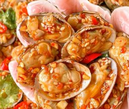 酸辣捞汁花甲!鲜美可口!!的做法