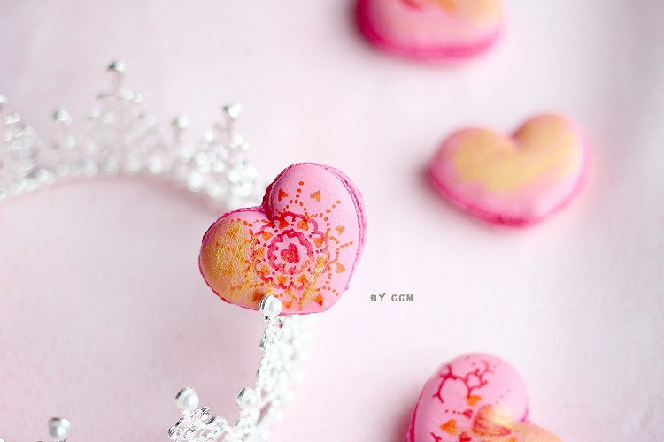 爱心马卡龙----甜蜜到骨头里的做法