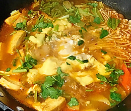 五花肉泡菜豆腐锅的做法