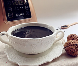 核桃芝麻糊的做法