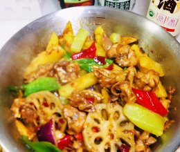 #家乡年味 鲜才够味#干锅牛蛙的做法