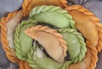 彩色水饺的做法