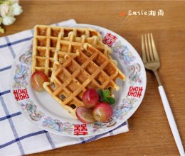 蔓越莓华夫饼的做法