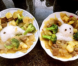 咖喱牛肉饭的做法