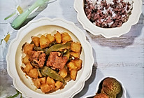 土豆排骨炖豆角的做法