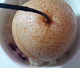 冰糖蒸雪梨的做法