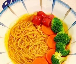 咖喱香肠面#LG御见美好食光#的做法