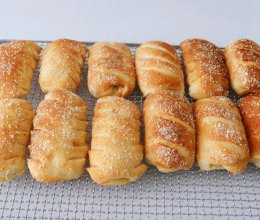 全麦面包好吃不腻‼️双重芝士培根面包的做法