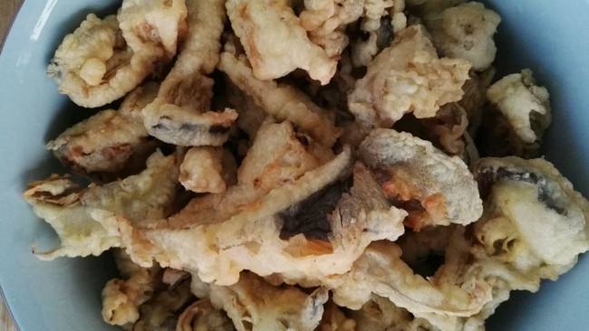 椒盐蘑菇的做法