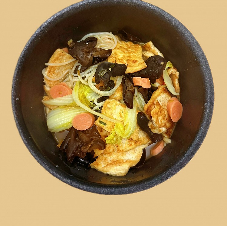 白菜粉丝豆腐煲的做法