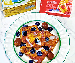 #安佳真草饲 营养护全家#黄油西多士的做法