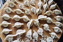 韭菜海虹饺子的做法