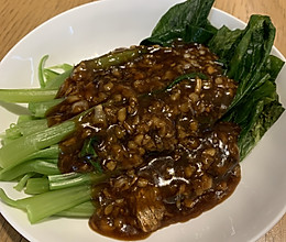 白灼芥兰的做法