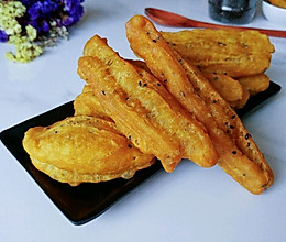 油炸芝麻发面棒的做法