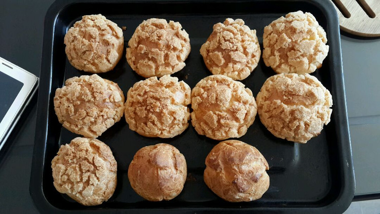 泡芙（普通面粉）的做法