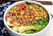 美味酸辣粉,鲜香酸辣迎新年 #一道菜表白豆果美食#的做法