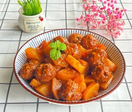 #花式炖煮不停歇#土豆炖肉丸的做法