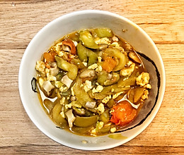 茄子西红柿香菇鸡蛋卤的做法