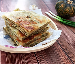 千层吱油饼（油渣饼）的做法
