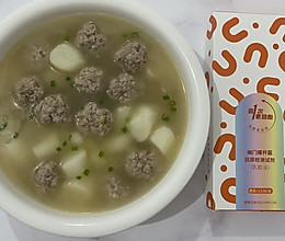 山药肉丸汤的做法