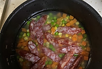 电饭煲腊肠饭的做法