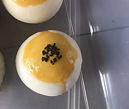 拉丝麻薯蛋黄酥的做法