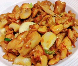 蒜香鸡肉口蘑#龙年好运来 乐享豪吉味#的做法