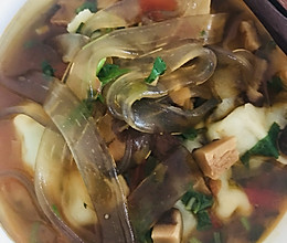 饺子粉汤的做法