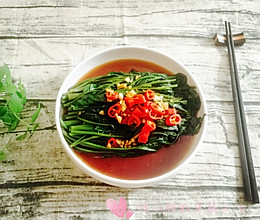 豉油空心菜的做法