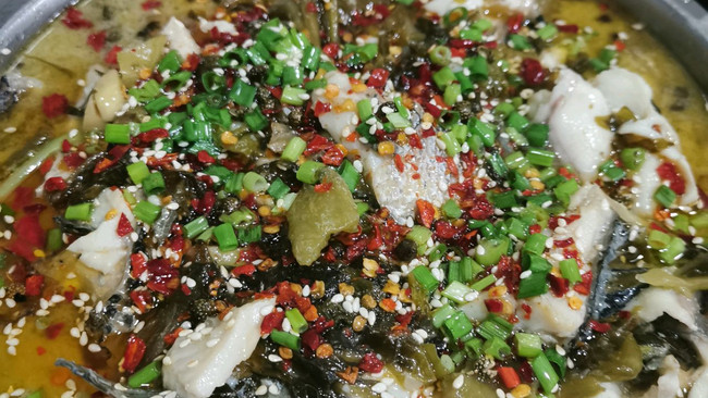 酸菜鱼的做法