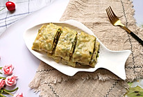 #春日时令，美味尝鲜#青稞韭菜卷的做法