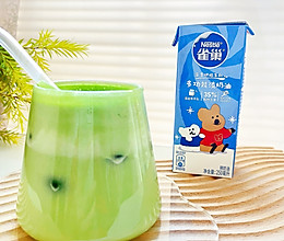 #冬日治愈时刻#抹茶奶盖的做法