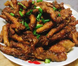 虎皮鸡爪的做法