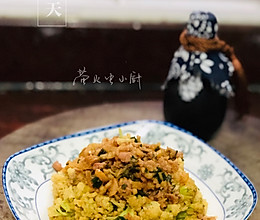 #我们约饭吧#菜花炒肉末的做法