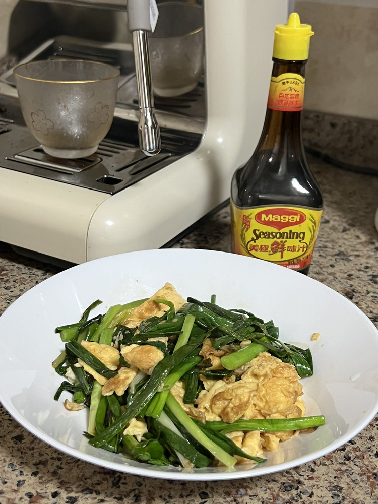 零失败韭菜炒蛋的做法