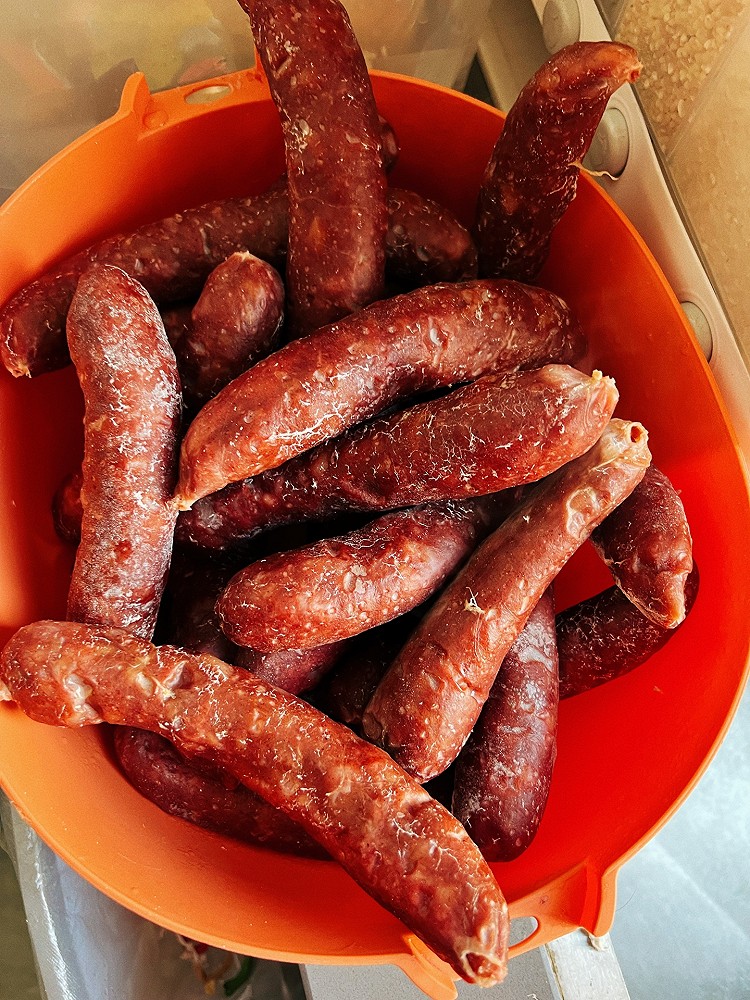腊肠的做法