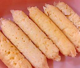 宝宝辅食-不用模具也能轻松做的三文鱼香肠的做法