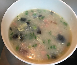 懒人版皮蛋粥的做法