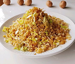 酱油渣菜蛋炒饭的做法