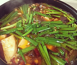 猪血炖豆腐的做法