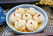 #太太乐鲜鸡汁玩转健康快手菜#糯米丸子的做法