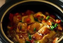 虾仁豆腐煲的做法